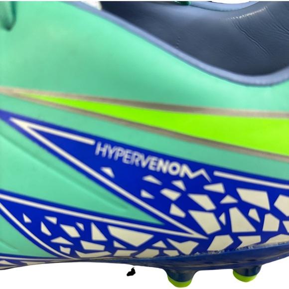Nike Womens Hypervenom Phelon II FG Soccer Shoes Size 11 - Picture 8 of 10